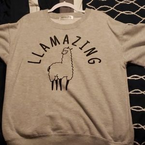 Llamazing sweatshirt